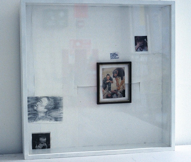 2nd-year-M.A.-Boxed-Sketchbook-Archive-box-4-with-Carolyn-Flood-,-mixed-media-April-2005