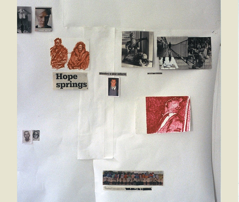 2nd-year-M.A.-Wall-Sketchbook-Archive--with-Carolyn-Flood-,-mixed-media-Feb-2005