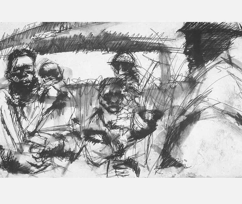 2nd-year-degree-drawing---Pen-&-Ink-on-A2-paper-spring-1996