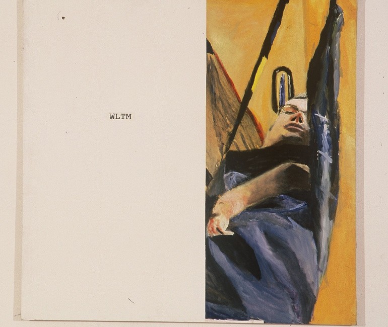 Reply-To-Box-31512914-A-WLTM---Acrylic-on-Canvas-with-text-transfer,-October-1999-Jan-2000--4ft-x-4ft