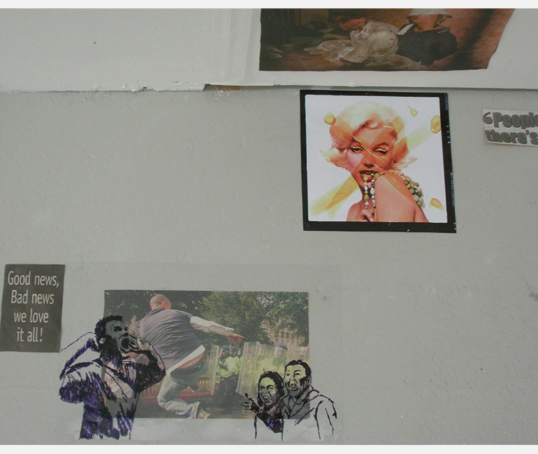 M.A. Show - Installation June 2005 with Carolyn Flood. Image 1