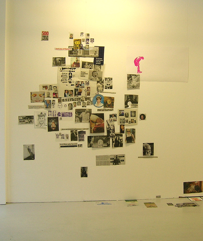 M.A. Show - Installation June 2005 with Carolyn Flood. Image 2