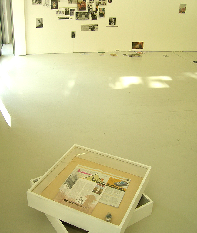 M.A. Show - Installation June 2005 with Carolyn Flood. Image 4