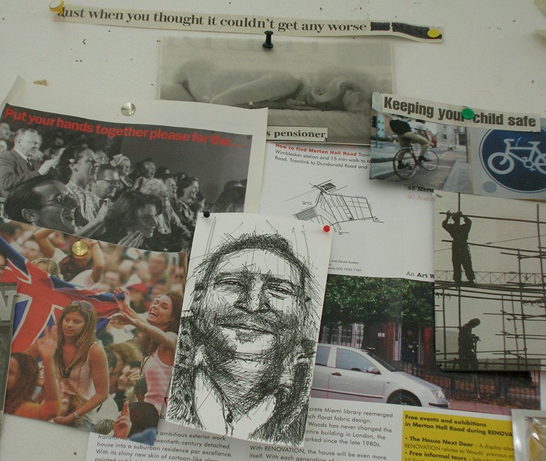 M.A. Show - Installation June 2005 with Carolyn Flood. Image 7