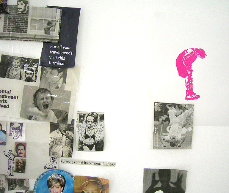 M.A. Show - Installation June 2005 with Carolyn Flood. Image 9